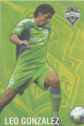 2009 Seattle Sounders Welcome To MLS #NNO Leo Gonzalez Front