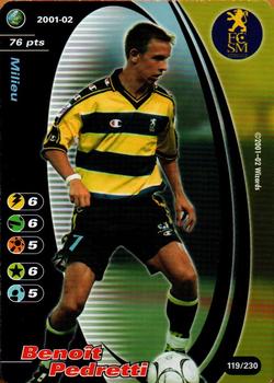 2001-02 Wizards of the Coast Football Champions (France) #119 Benoît Pedretti Front