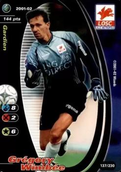 2001-02 Wizards of the Coast Football Champions (France) #137 Gregory Wimbee Front