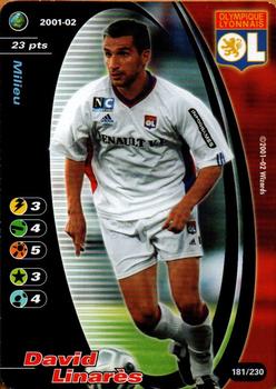2001-02 Wizards of the Coast Football Champions (France) #181 David Linares Front