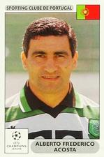 2000-01 Panini UEFA Champions League Stickers #73 Alberto Frederico Acosta Front