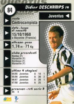 1999 DS Pianeta Calcio Serie A #84 Didier Deschamps Back