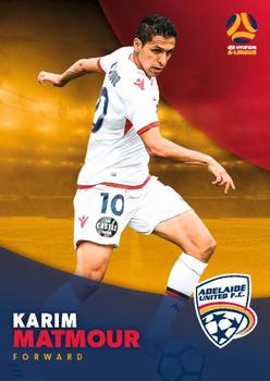 2017-18 Tap 'N' Play Football Australia #053 Karim Matmour Front