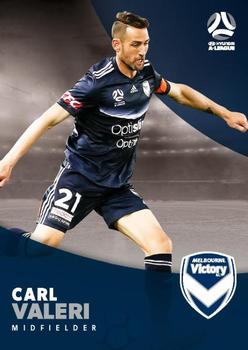 2017-18 Tap 'N' Play Football Australia #119 Carl Valeri Front