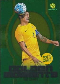 2017-18 Tap 'N' Play Football Australia - Golden Moments #GM-01 Tim Cahill Front