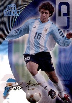 2003 Futera Platinum World Football #27 Pablo Aimar Front