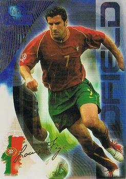 2003 Futera Platinum World Football #32 Luis Figo Front