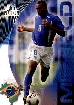 2003 Futera Platinum World Football #43 Gilberto Silva Front