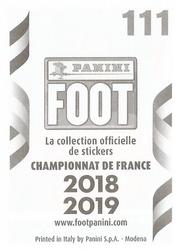 2018-19 Panini FOOT #111 Romain Amalfitano Back