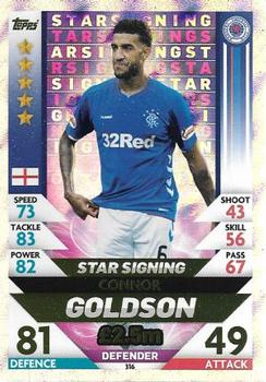 2018-19 Topps Match Attax SPFL - Star Signings #316 Connor Goldson Front
