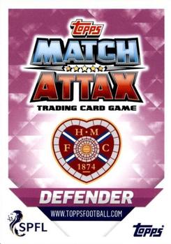 2018-19 Topps Match Attax SPFL - Mega Tin Legends #MT7 Marius Zaliukas Back