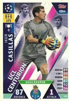 2019 Topps Match Attax UEFA Champions League Road To Madrid 19 #146 Iker Casillas Front