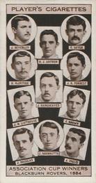 1930 Player's Association Cup Winners #5 Blackburn Rovers 1884 Front