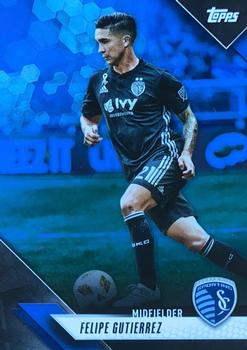 2019 Topps MLS - Blue #38 Felipe Gutierrez Front