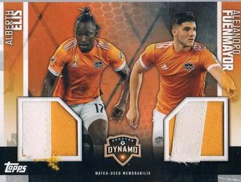 2019 Topps MLS - Dual Relics Orange #DR-EF Alberth Elis / Alejandro Fuenmayor Front