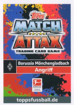 2018-19 Topps Match Attax Bundesliga Extra #755 Alassane Plea Back