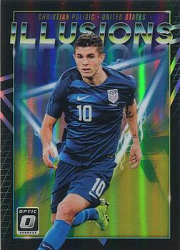 2018-19 Donruss - Illusions Silver #I-10 Christian Pulisic Front