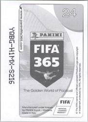 2017 Panini FIFA 365 Stickers #24 Miguel Layun Back