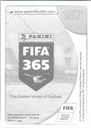 2017 Panini FIFA 365 Stickers #137 Rafael da Silva Back