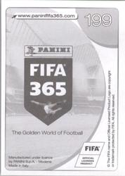 2017 Panini FIFA 365 Stickers #199 Riechedly Bazoer Back