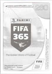 2017 Panini FIFA 365 Stickers #260 Ignazio Abate Back