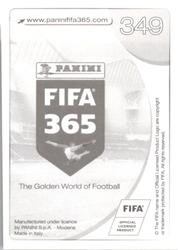 2017 Panini FIFA 365 Stickers #349 Stojan Vranjes Back