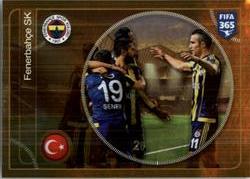 2017 Panini FIFA 365 Stickers #398 Fenerbahce SK team Front