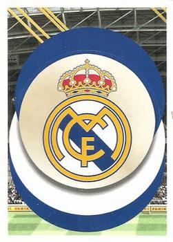 2019 Panini FIFA 365 (Blue Back) #7 Real Madrid CF Logo Front