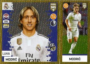 2019 Panini FIFA 365 (Blue Back) #81 Luka Modric Front