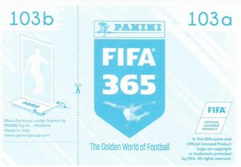 2019 Panini FIFA 365 (Blue Back) #103 Michy Batshuayi Back