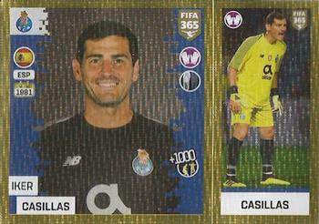 2019 Panini FIFA 365 (Blue Back) #250 Iker Casillas Front