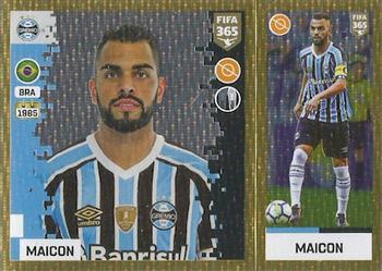 2019 Panini FIFA 365 (Blue Back) #321 Maicon Front