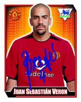 2002-03 Merlin F.A. Premier League 2003 #378 Juan Sebastian Veron Front