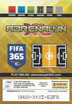 2018-19 Panini Adrenalyn XL FIFA 365 Update Edition #UE112 Maicon Back