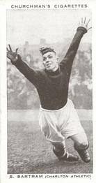 1939 Churchman's Association Footballers 2nd Series #4 Samuel Bartram Front