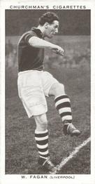 1939 Churchman's Association Footballers 2nd Series #14 Billy Fagan Front