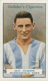 1928 Gallaher Ltd Footballers #66 Alec Jackson Front