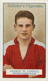 1928 Gallaher Ltd Footballers #73 George H Camsell Front