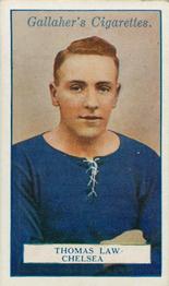 1928 Gallaher Ltd Footballers #74 Thomas Law Front