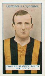 1928 Gallaher Ltd Footballers #91 Edward Stanley Dixon Front