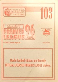 1995-96 Merlin's Premier League 96 #103 Ian Rush Back