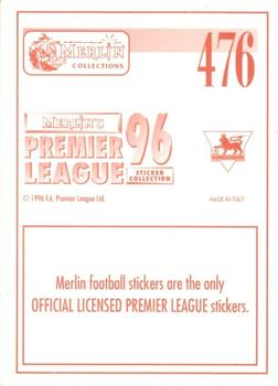 1995-96 Merlin's Premier League 96 #476 Ugo Ehiogu Back