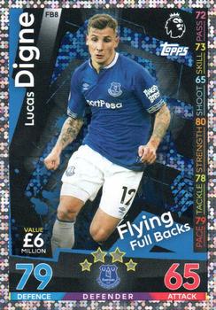 2018-19 Topps Match Attax Premier League Extra - Flying Full Backs #FB8 Lucas Digne Front