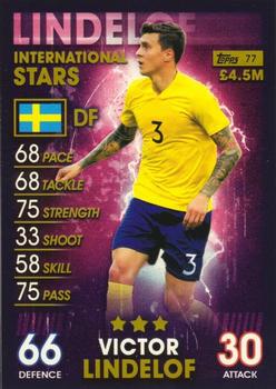 2018-19 Topps Match Attax 101 #77 Victor Lindelof Front