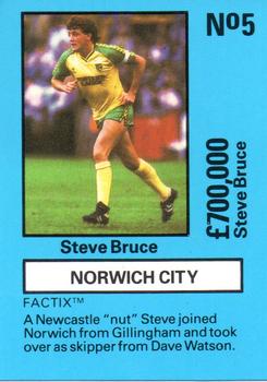 1987 Boss Leisure - Emlyn Hughes' Team Tactix #5 Steve Bruce Front