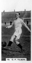 1934 Gallaher Footballers in Action #13 Fred Tilson Front