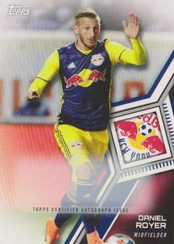 2018 Topps MLS - Non-Autographed Certified Autographs #152 Daniel Royer Front