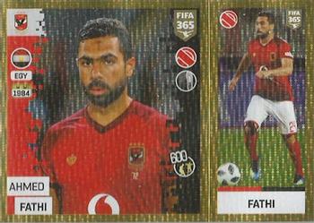 2019 Panini FIFA 365 (Pink Back) #333 Ahmed Fathy Front