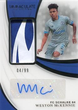 2018-19 Panini Immaculate Collection - Patch Autographs #PA-WMK Weston McKennie Front