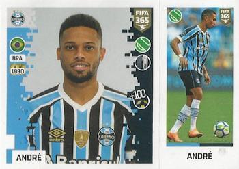 2019 Panini FIFA 365 (Green Back) #329 André Front